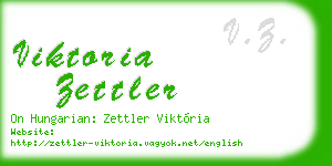 viktoria zettler business card